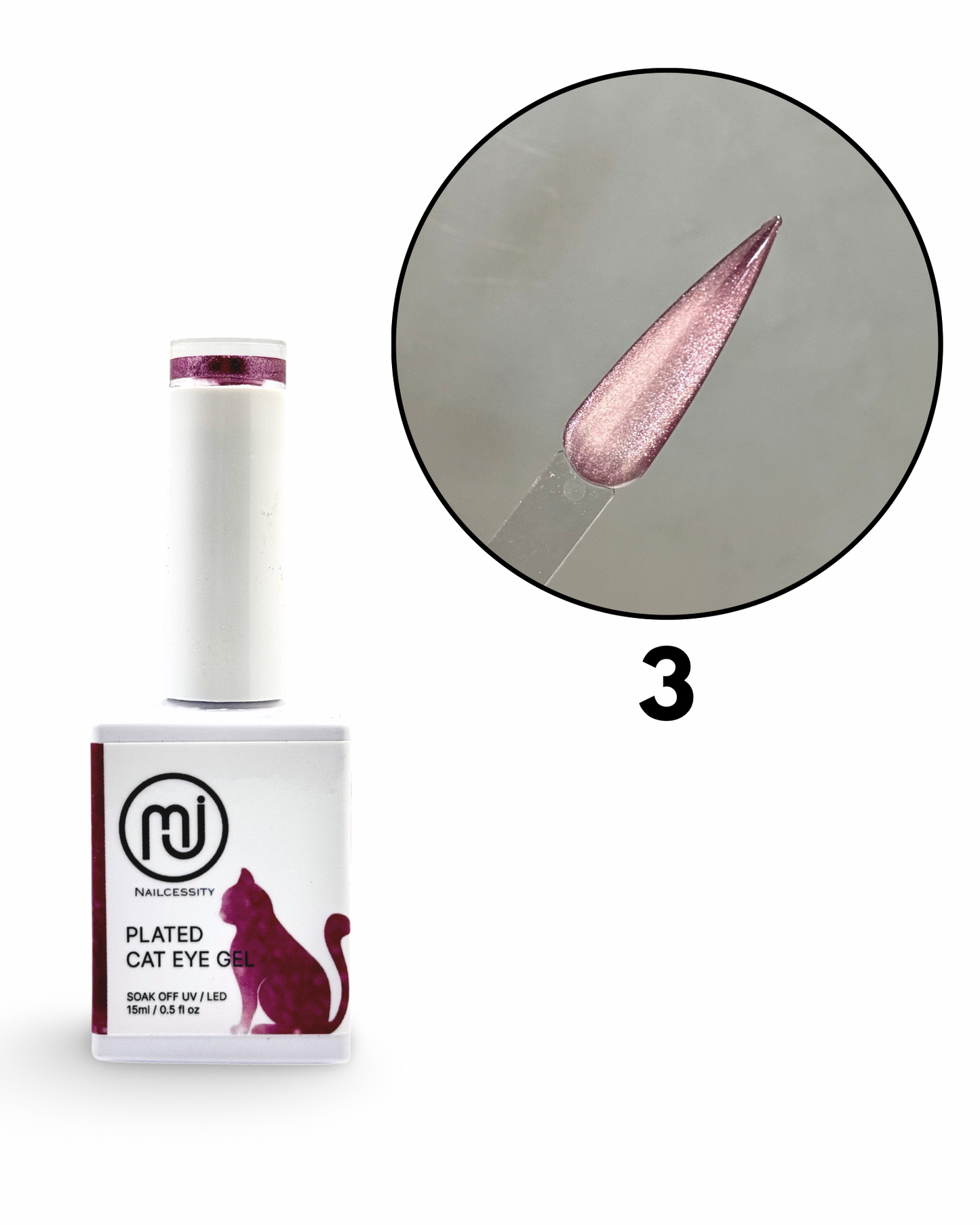 Plated Cat Eye