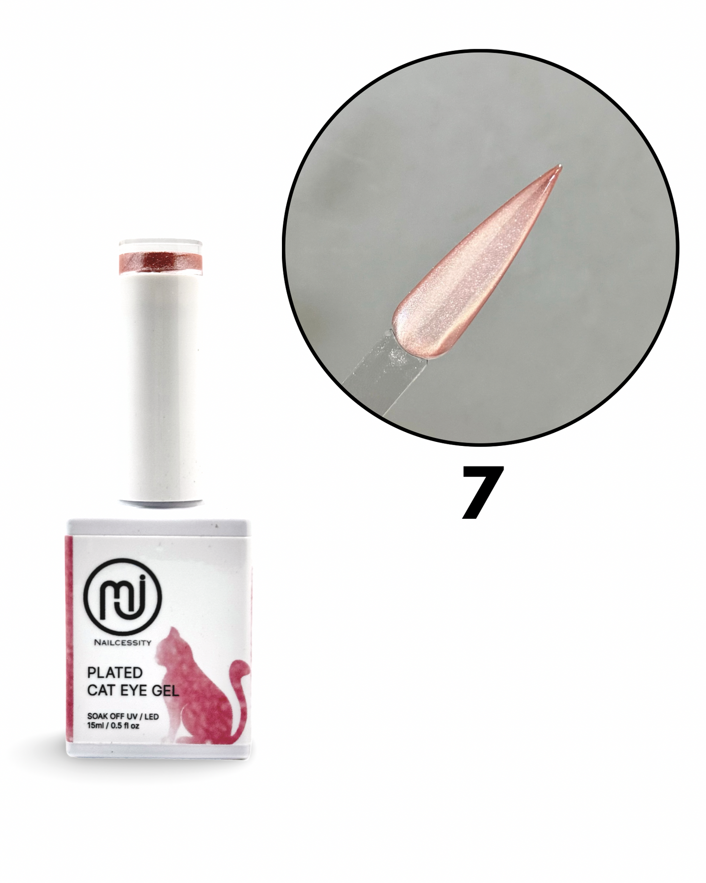 Plated Cat Eye
