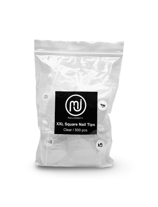 XXL Non-C Curve Square Nail Tips (500 pcs/Bag)